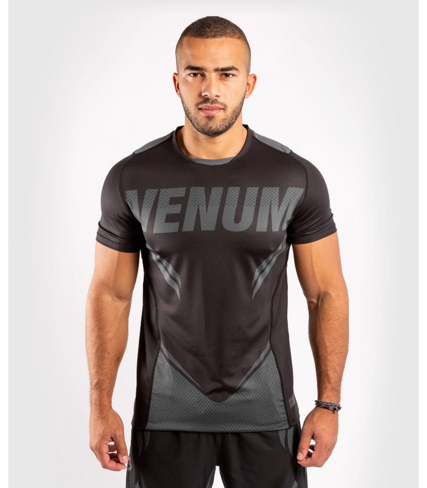 Тениска - Venum ONE FC Impact Dry Tech T-Shirt - Black/Black​